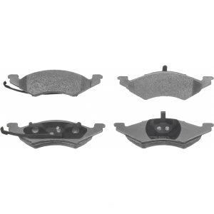 Wagner ThermoQuiet Semi-Metallic Disc Brake Pad Set for 1990 Ford Tempo - MX257