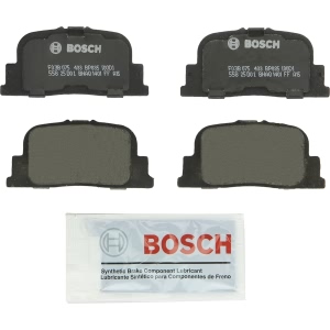 Bosch QuietCast™ Premium Organic Rear Disc Brake Pads for 2001 Lexus ES300 - BP835