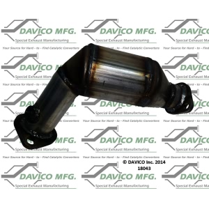 Davico Direct Fit Catalytic Converter for Mitsubishi Eclipse - 18043