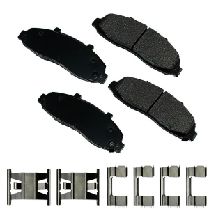 Akebono Pro-ACT™ Ultra-Premium Ceramic Front Disc Brake Pads for 2002 Ford F-150 - ACT679