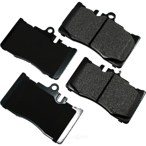 Akebono Pro-ACT™ Ultra-Premium Ceramic Front Disc Brake Pads for 2002 Lexus LS430 - ACT870