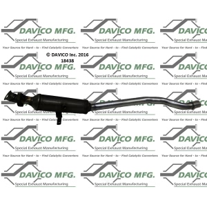Davico Direct Fit Catalytic Converter and Pipe Assembly for Mercedes-Benz ML500 - 18438