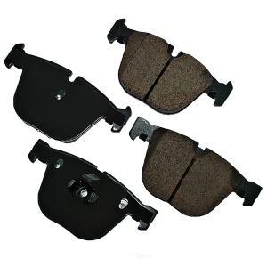 Akebono EURO™ Ultra-Premium Ceramic Rear Disc Brake Pads for 2006 BMW M5 - EUR919