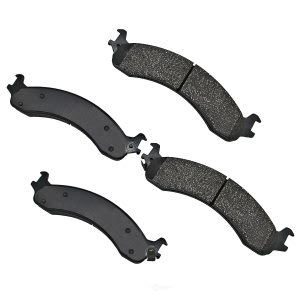 Akebono Pro-ACT™ Ultra-Premium Ceramic Front Disc Brake Pads for 2002 Dodge Ram 3500 - ACT859