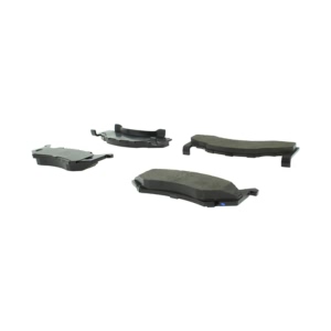 Centric Posi Quiet™ Extended Wear Semi-Metallic Front Disc Brake Pads for Dodge D150 - 106.01230