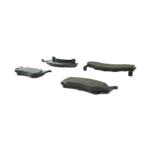 Centric Posi Quiet™ Extended Wear Semi-Metallic Front Disc Brake Pads for 1989 Dodge W150 - 106.01230