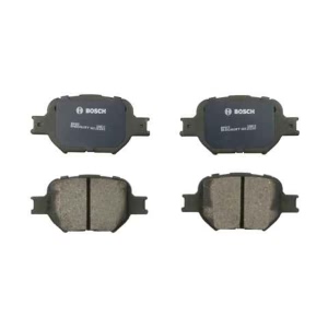 Bosch QuietCast™ Premium Organic Front Disc Brake Pads for 2008 Scion tC - BP817