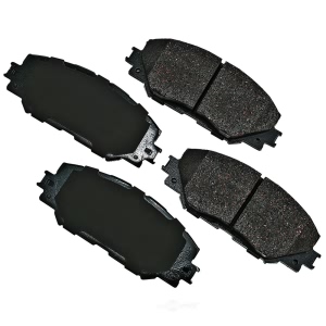 Akebono Pro-ACT™ Ultra-Premium Ceramic Front Disc Brake Pads for Scion xD - ACT1210