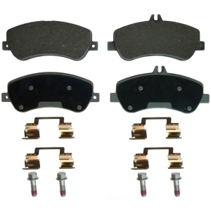 Wagner Thermoquiet Semi Metallic Front Disc Brake Pads for Mercedes-Benz - MX1406