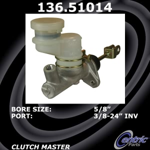 Centric Premium Clutch Master Cylinder for 1997 Hyundai Accent - 136.51014