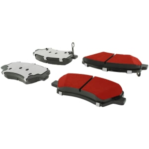 Centric Posi Quiet Pro™ Semi-Metallic Front Disc Brake Pads for 2016 Kia Forte5 - 500.15431