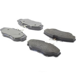 Centric Posi Quiet™ Semi-Metallic Front Disc Brake Pads for 1997 Land Rover Range Rover - 104.06760