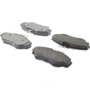 Centric Posi Quiet™ Semi-Metallic Front Disc Brake Pads for 1999 Land Rover Range Rover - 104.06760