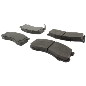 Centric Premium™ Semi-Metallic Brake Pads With Shims And Hardware for 1990 Mazda MPV - 300.04280