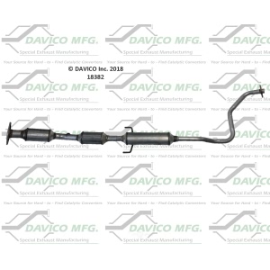 Davico Direct Fit Catalytic Converter and Pipe Assembly for 2004 Toyota Prius - 18382