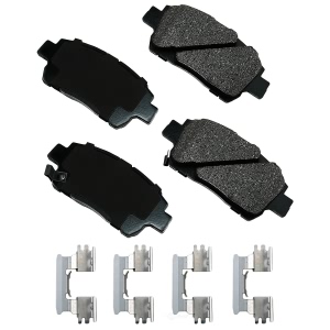 Akebono Pro-ACT™ Ultra-Premium Ceramic Front Disc Brake Pads for 2015 Scion iQ - ACT822B