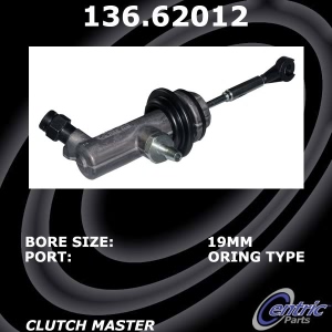 Centric Premium Clutch Master Cylinder for 2006 Cadillac CTS - 136.62012