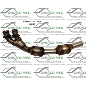 Davico Direct Fit Catalytic Converter and Pipe Assembly for Jaguar XJS - 18349
