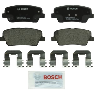 Bosch QuietCast™ Premium Organic Rear Disc Brake Pads for 2010 Kia Sedona - BP1284