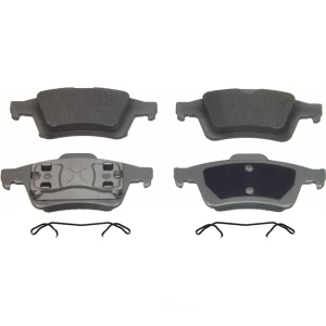 Wagner ThermoQuiet Semi-Metallic Disc Brake Pad Set for Volvo S40 - MX973A
