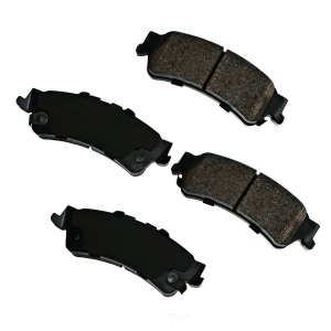 Akebono Performance™ Ultra-Premium Ceramic Rear Brake Pads for 1999 GMC Sierra 1500 - ASP792