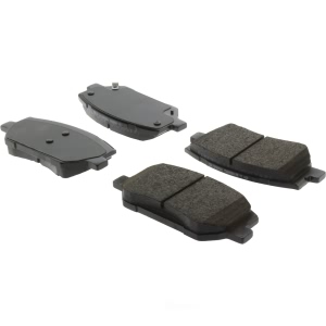 Centric Posi Quiet™ Ceramic Front Disc Brake Pads for 2020 Hyundai Santa Fe - 105.60560