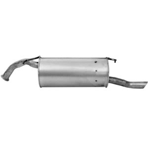 Walker Quiet Flow Stainless Steel Round Aluminized Exhaust Muffler And Pipe Assembly for Scion - 54602