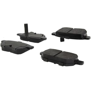Centric Posi Quiet™ Extended Wear Semi-Metallic Rear Disc Brake Pads for 2008 Scion xB - 106.13540