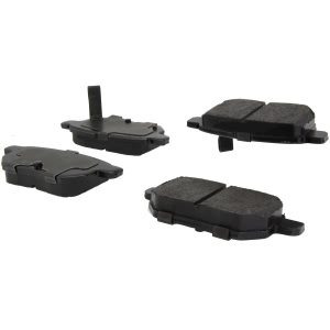 Centric Posi Quiet™ Extended Wear Semi-Metallic Rear Disc Brake Pads for 2012 Toyota Matrix - 106.13540