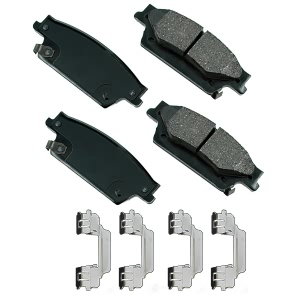 Akebono Performance™ Ultra-Premium Ceramic Brake Pads for 2004 Cadillac SRX - ASP1020