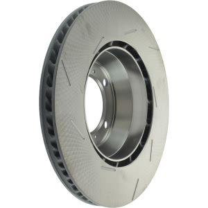 Centric SportStop Slotted 1-Piece Rear Passenger Side Brake Rotor for Porsche Panamera - 126.37039