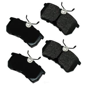 Akebono Pro-ACT™ Ultra-Premium Ceramic Rear Disc Brake Pads for Ford Fiesta - ACT886