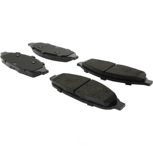 Centric Posi Quiet™ Extended Wear Semi-Metallic Front Disc Brake Pads for Chrysler Pacifica - 106.09970