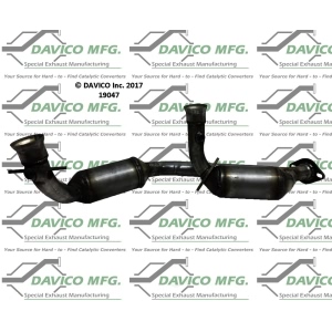 Davico Direct Fit Catalytic Converter and Pipe Assembly for 1994 Ford Taurus - 19047