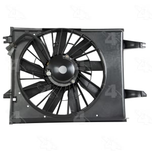Four Seasons Dual Radiator And Condenser Fan Assembly for 1997 Chrysler Cirrus - 75221