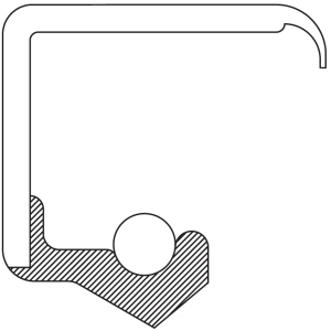 National Manual Transmission Output Shaft Seal for Mitsubishi Raider - 3173