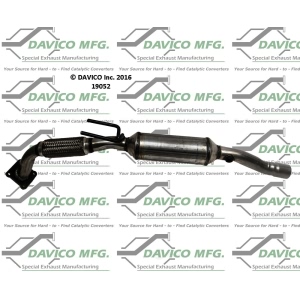 Davico Direct Fit Catalytic Converter for Volkswagen Golf - 19052