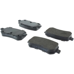 Centric Posi Quiet™ Semi-Metallic Rear Disc Brake Pads for 2004 Mercury Monterey - 104.10210