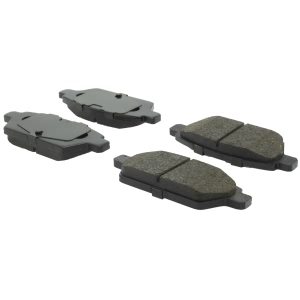 Centric Posi Quiet™ Ceramic Rear Disc Brake Pads for 2011 Mercury Milan - 105.11610