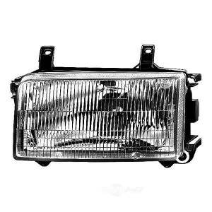 Hella Driver Side Headlight for Volkswagen EuroVan - H11313011