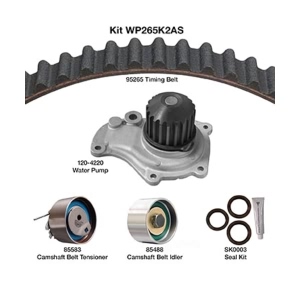 Dayco Timing Belt Kit With Water Pump for 2006 Chrysler PT Cruiser - WP265K2AS