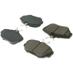 Centric Posi Quiet™ Extended Wear Semi-Metallic Front Disc Brake Pads for 1999 Ford Taurus - 106.06010