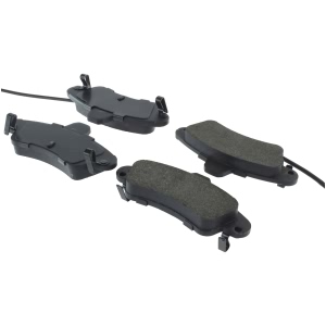 Centric Premium™ Semi-Metallic Brake Pads With Shims And Hardware for 2000 Mercury Cougar - 300.08990