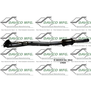 Davico Direct Fit Catalytic Converter and Pipe Assembly for BMW 740iL - 17025