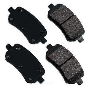 Akebono Pro-ACT™ Ultra-Premium Ceramic Rear Disc Brake Pads for 2006 Mercury Monterey - ACT1021