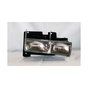 TYC Passenger Side Replacement Headlight for 1988 Chevrolet K2500 - 20-1668-00