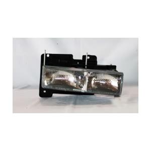 TYC Passenger Side Replacement Headlight for 1998 GMC C3500 - 20-1668-00