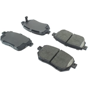 Centric Posi Quiet™ Extended Wear Semi-Metallic Front Disc Brake Pads for 2004 Infiniti FX35 - 106.09691