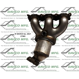 Davico Exhaust Manifold with Integrated Catalytic Converter for Volvo XC90 - 17363