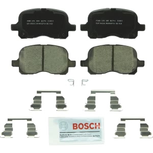 Bosch QuietCast™ Premium Ceramic Front Disc Brake Pads for 1998 Chevrolet Prizm - BC741
